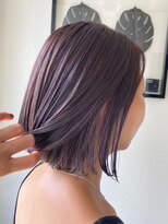 カミットチャーチ(KAMITTO CHUUCH) ディープラベンダー×パツっとボブ