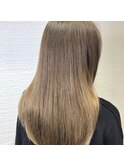 髪質改善×赤み無しベージュ