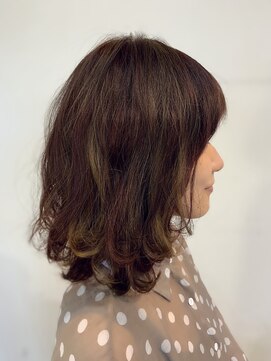 ヘアートラム(HAIR TRAm.) 外ハネミディアム