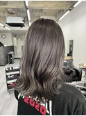 髪質改善グレージュ ケアブリーチ 京都 河原町 三条