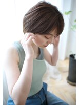 クレドガーデン 吉祥寺店(CRED GARDEN)&nbsp;大人可愛いナチュラルマッシュボブ×オリーブカラー【学割U24】