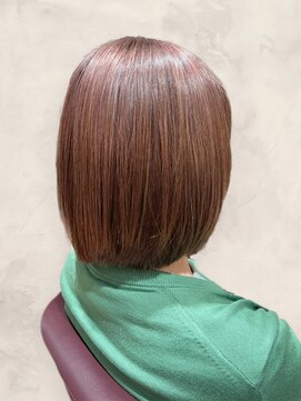 シンリア(ShinLia) 20代30代40代ピンクベージュ艶感ストレート透明感ナチュラル