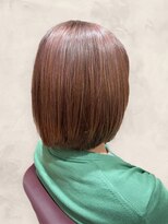 シンリア(ShinLia) 20代30代40代ピンクベージュ艶感ストレート透明感ナチュラル