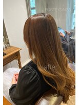 フォルテ ギンザ(FORTE GINZA)&nbsp;【艶髪エステ】クセ毛カバー艶髪ストレート