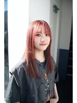 チックタック パラダイム(TICK-TOCK Paradime) 《ゲストスナップ》オレンジピンク/ロングボブ