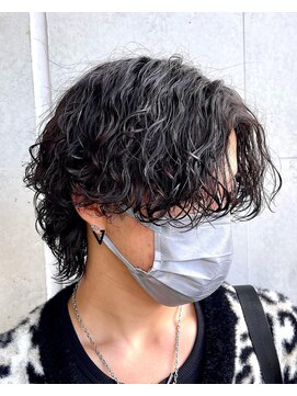 アソビ 表参道(ASOBI) 波巻きセンターパートウルフ