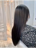 30代40代からミセスまでつやと潤いストレート美髪で若見えロング