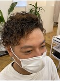 スパイラルパーマ
