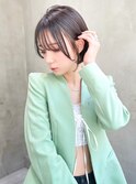 ACE横浜　大人ショート×アッシュ・ブラックカラー