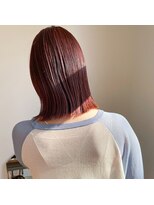 ヌイ(nui)&nbsp;[佐賀/切りっぱなしボブ/赤みカラー/暖色カラー]