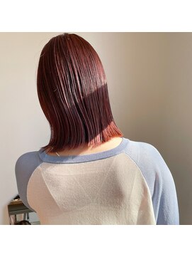 ヌイ(nui) [佐賀/切りっぱなしボブ/赤みカラー/暖色カラー]