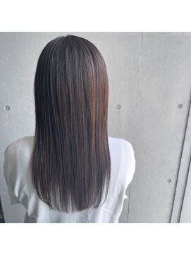 ログ(Log) 白髪ぼかしハイライト