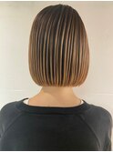 ミニボブ/ショート/ショートヘア/前下がりボブ/ぱつっとボブ