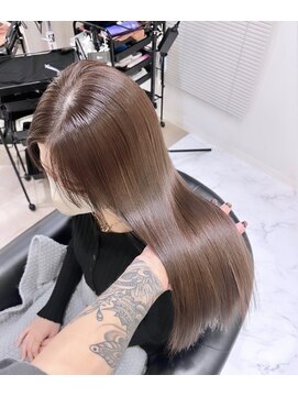 アンドシャルム 心斎橋(&CHALME) ナチュラルブラウンベージュ