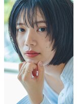 スタイル 横浜(STYLE)&nbsp;くびレイヤーエモージュ前髪マチルダボブ秋グレージュ横浜