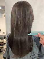 オリンテ バイ レシッド 表参道(orente by rcid)&nbsp;韓国髪質改善レイヤーカット/グレーベージュ/グレージュアッシュ