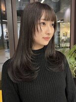 シティ(CITY) 顔周りカット レイヤーカット 韓国ヘア【上田】