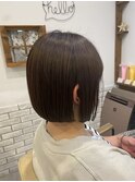 ＊mini bob × ash beige＊