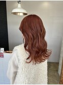 アプリコット色カラー