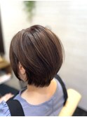 ナチュラル系白髪ぼかし