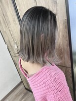 ヴィフ 大船(VIF)&nbsp;バレイヤージュ/ハイライト/ダブルカラー/ケアブリーチ/ボブ