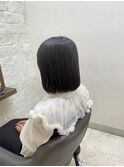 【大島】切りっぱなしボブ　内巻きボブ　ストレートボブ