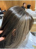 インナーカラー/アッシュベージュ