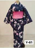 レンタル浴衣　Y‐61