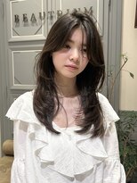 ビュートリアム 梅田(BEAUTRIUM)&nbsp;レイヤーカット/くびれレイヤー/顔まわりレイヤー/茶屋町/梅田