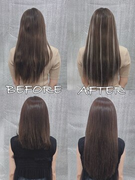 リップ 大阪本店(LIP) 【レミー100%最高級人毛/ロング】シールエクステ80枚