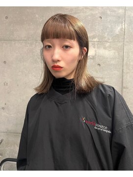 ヌーヴ(Nu:v) 透けるベージュ/ワイドバング