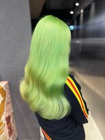 ペレ 栄店(PELE) ホワイトグレージュ/デジタルパーマ/チェリーブラウン/栄