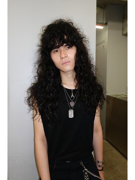 メンズレコ 渋谷(MEN'S LECO) ハートパーマロングヘア