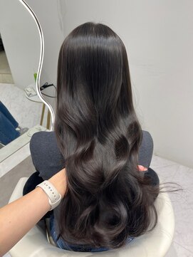 エクララ(eclala) 透け感たっぷりダークブラウン♪