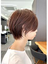 ビューエヒメ(VIEW EHIME)&nbsp;20代30代40代くすみベージュマッシュショート