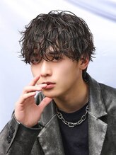 -AI TOKYO-シャドウパーマ[横浜駅/MEN'S/シャドウパーマ/ツイストスパイラルパーマ]