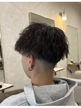 【FABRO:担当藤岡勇気】マッシュ×ツイストスパイラルパーマ