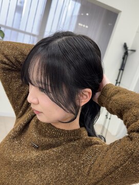 ベガ(vega) 顔周りカットで変わる!横顔綺麗な顔まわりカット