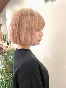 ボンド ヌーク(BOND / neuk) 【抜きっぱなしブロンド】stylist 山谷