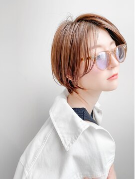 ヌリ 錦糸町(NuRI) ♪グレージュインナーカラーショートカットショート髪質改善ケア