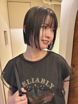 ローマー 明治神宮前 渋谷(ROAMER) 切りっぱなしレイヤーボブ