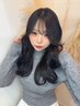 【波多野指名限定】くせ毛の方おすすめ◎抜け感とツヤを叶えるカット&カラー