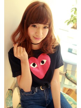 トータルビューティーサロン プリエ(prier) ★prier de k-two ★ふんわりゆるカールミディアムボブ