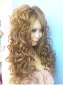 姫ギャル ふわふわダウンスタイル