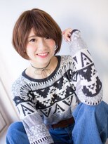 ジェム(GEM) **Gem Garden**ハネさせない☆マッシュ風小顔ショート