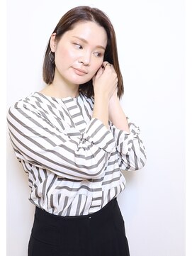 ルーム(Room private Salon) ワンレンモードヘア