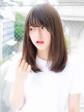 ルティア(Lutia) 簡単スタイリング さらつやロング