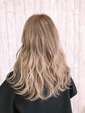 ヘアーサロン ミーム(MEME) ホワイトグレージュ