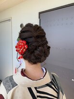 ミステール(Mystere) 卒業式袴着付けヘアセット