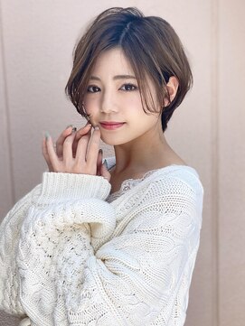 アグ ヘアー ラウンジ 新百合ケ丘店(Agu hair lounge) 《Agu hair》フレンチフェミニンショート